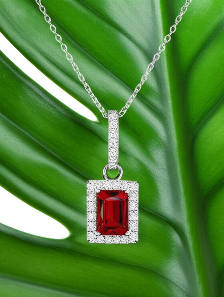 Classic Allure Ruby Necklace | My Cavell