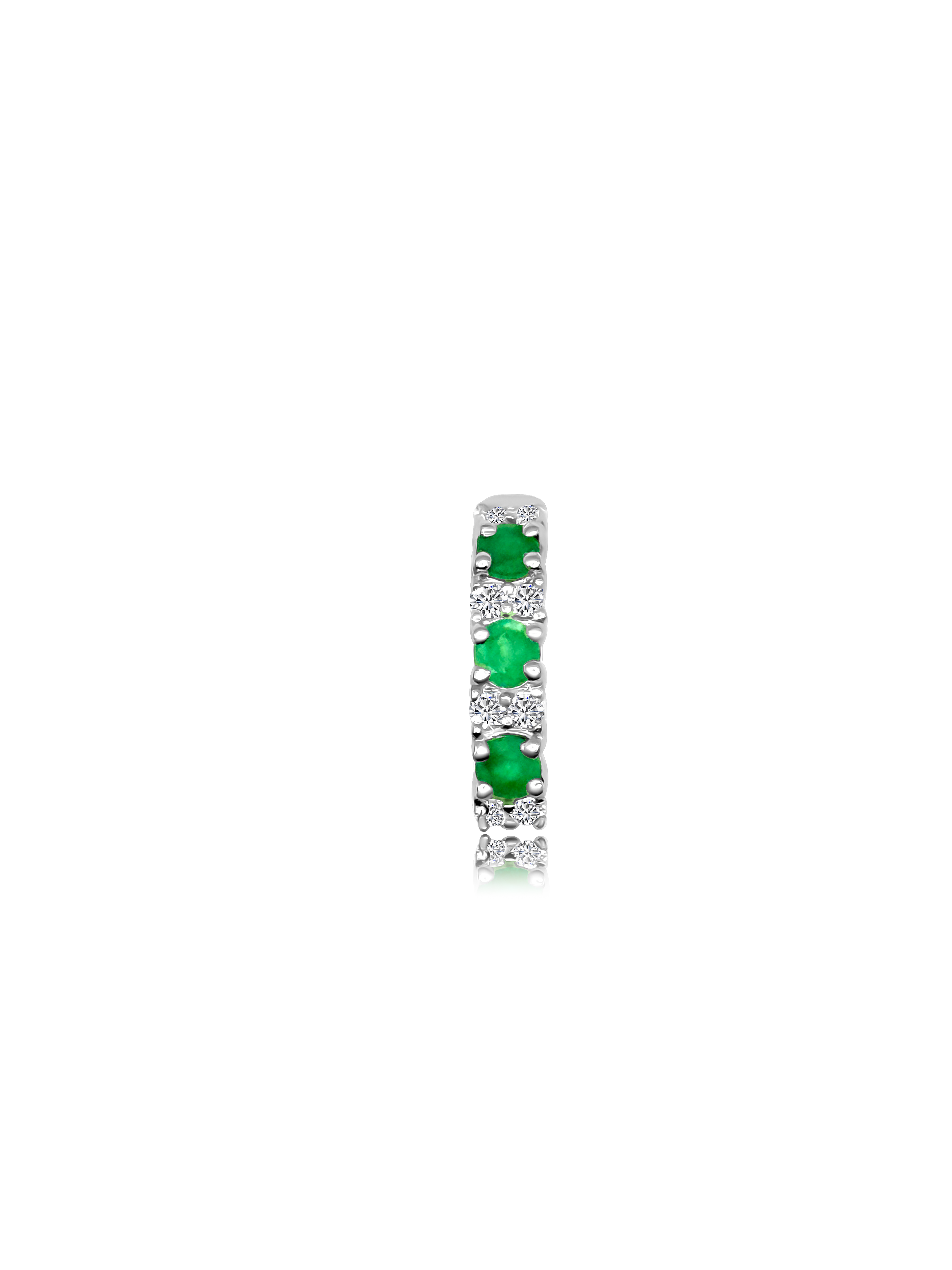Trilogy of Loyalty Emerald Earrings | My Cavell