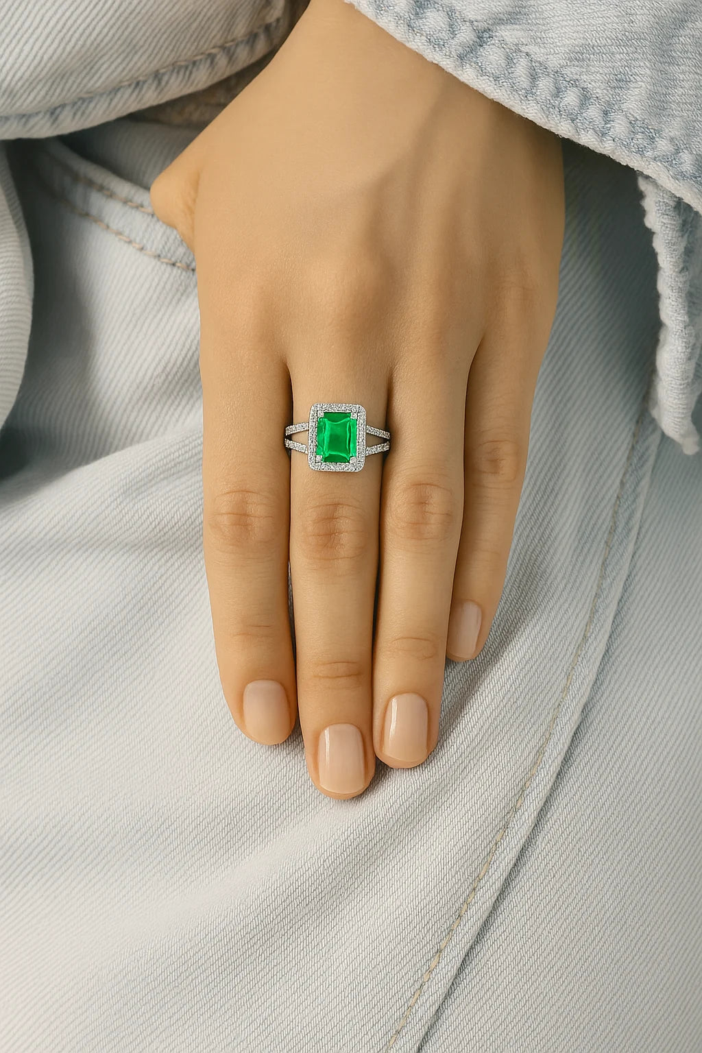 Classic Allure Emerald Ring | My Cavell