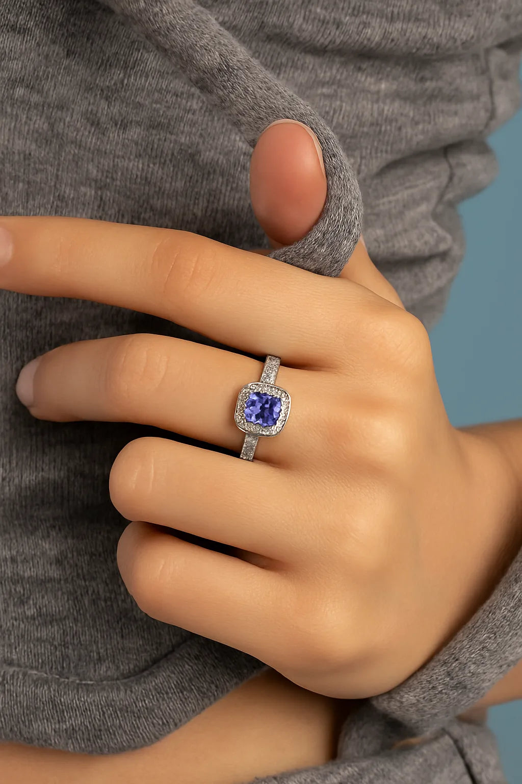 Everlasting Devotion Tanzanite Ring | My Cavell