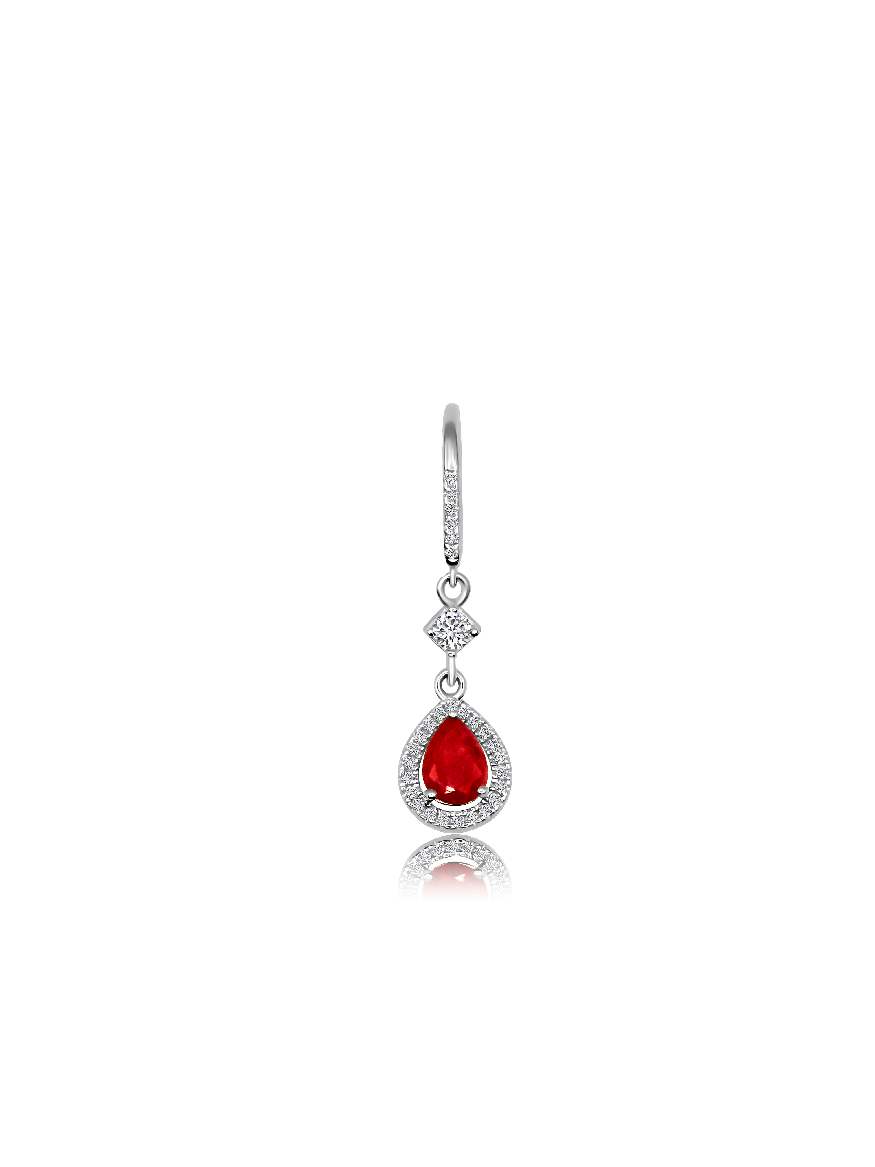 Drop of Passion Ruby Earrings | My Cavell