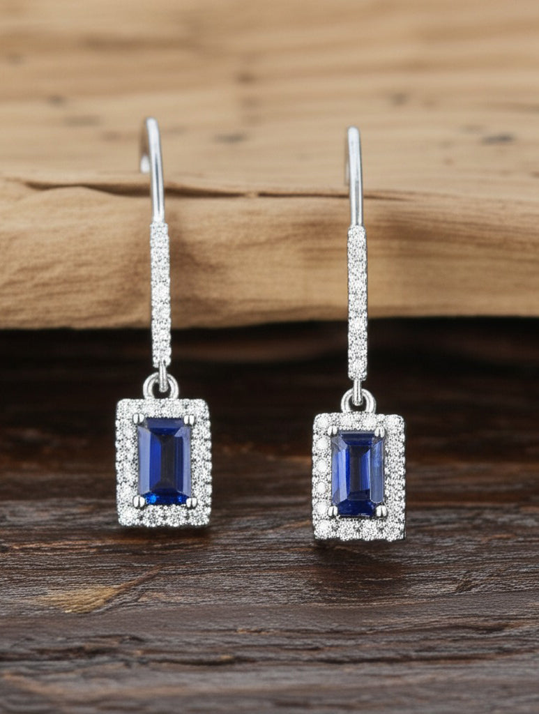 Classic Allure Sapphire Earrings | My Cavell