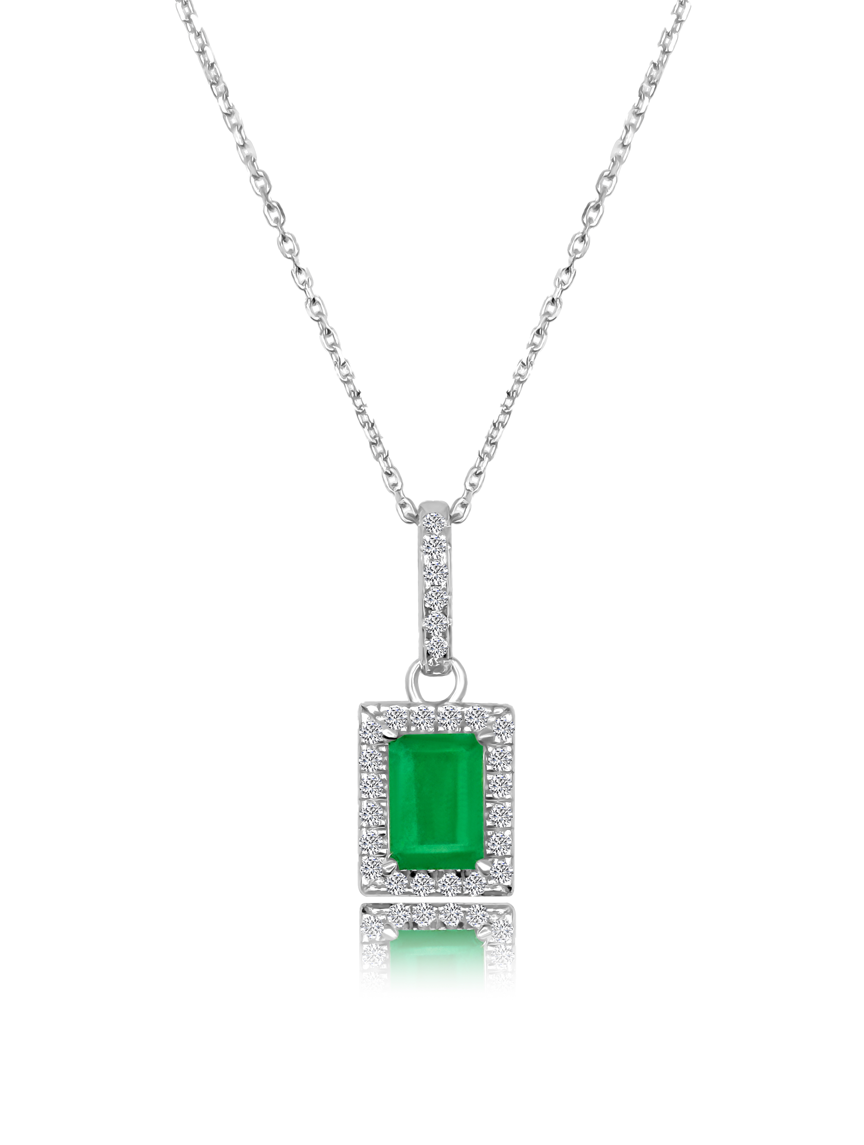 Classic Allure Emerald Necklace | My Cavell