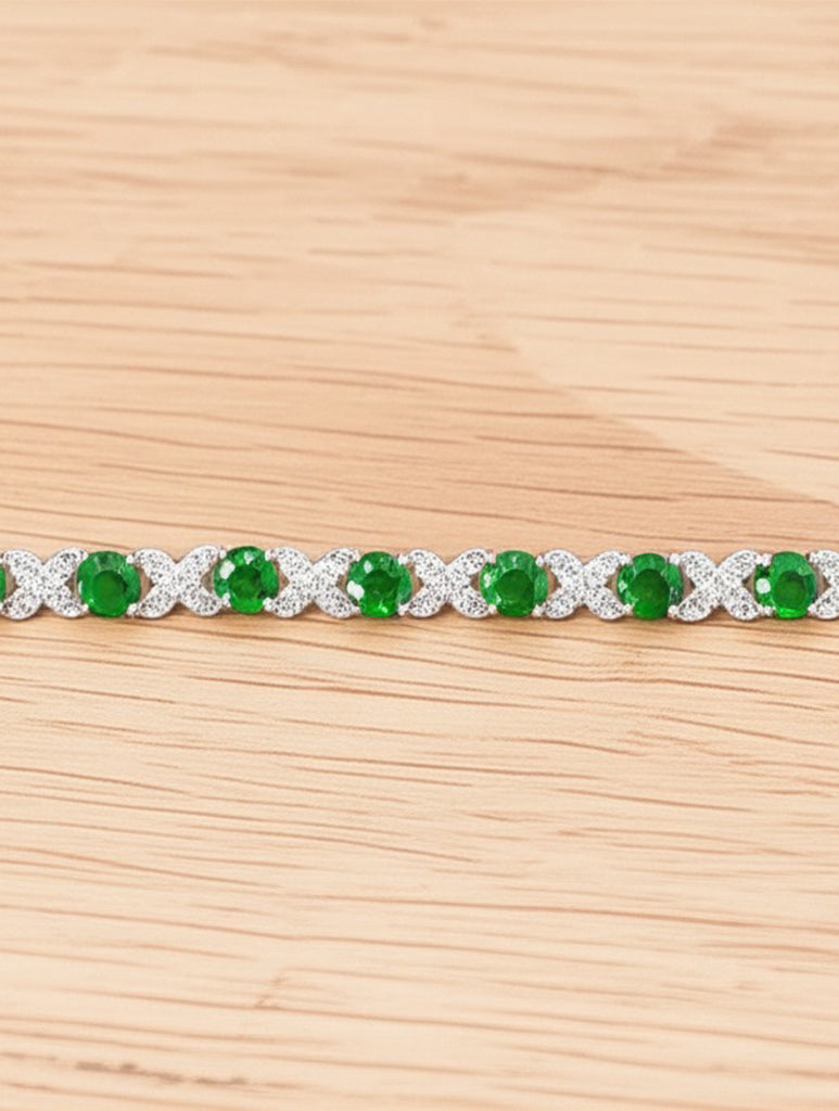 Trilogy of Loyalty Emerald Bracelet | My Cavell