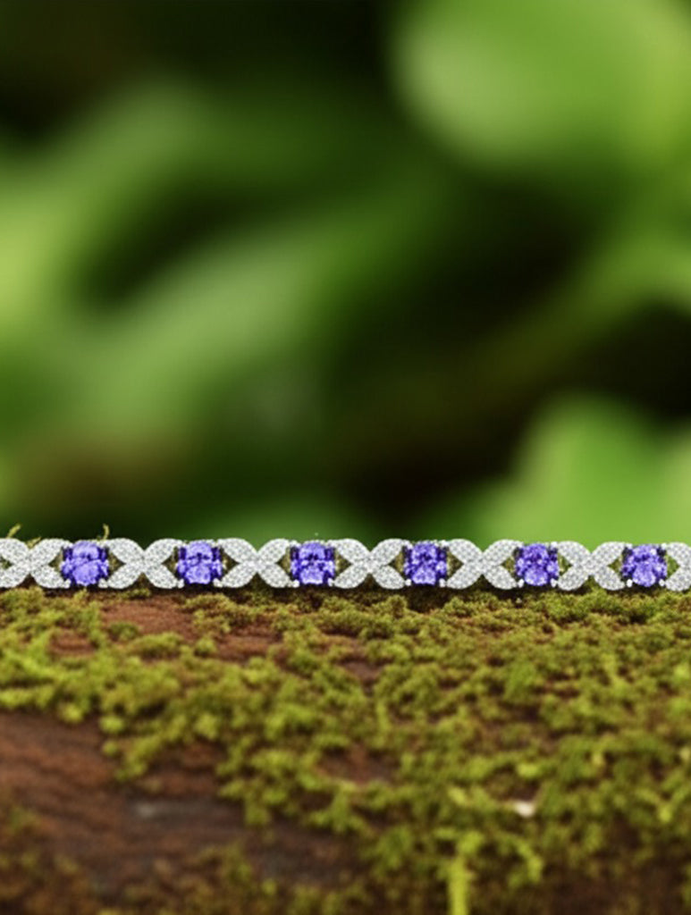 Trilogy of Loyalty Tanzanite Bracelet | My Cavell