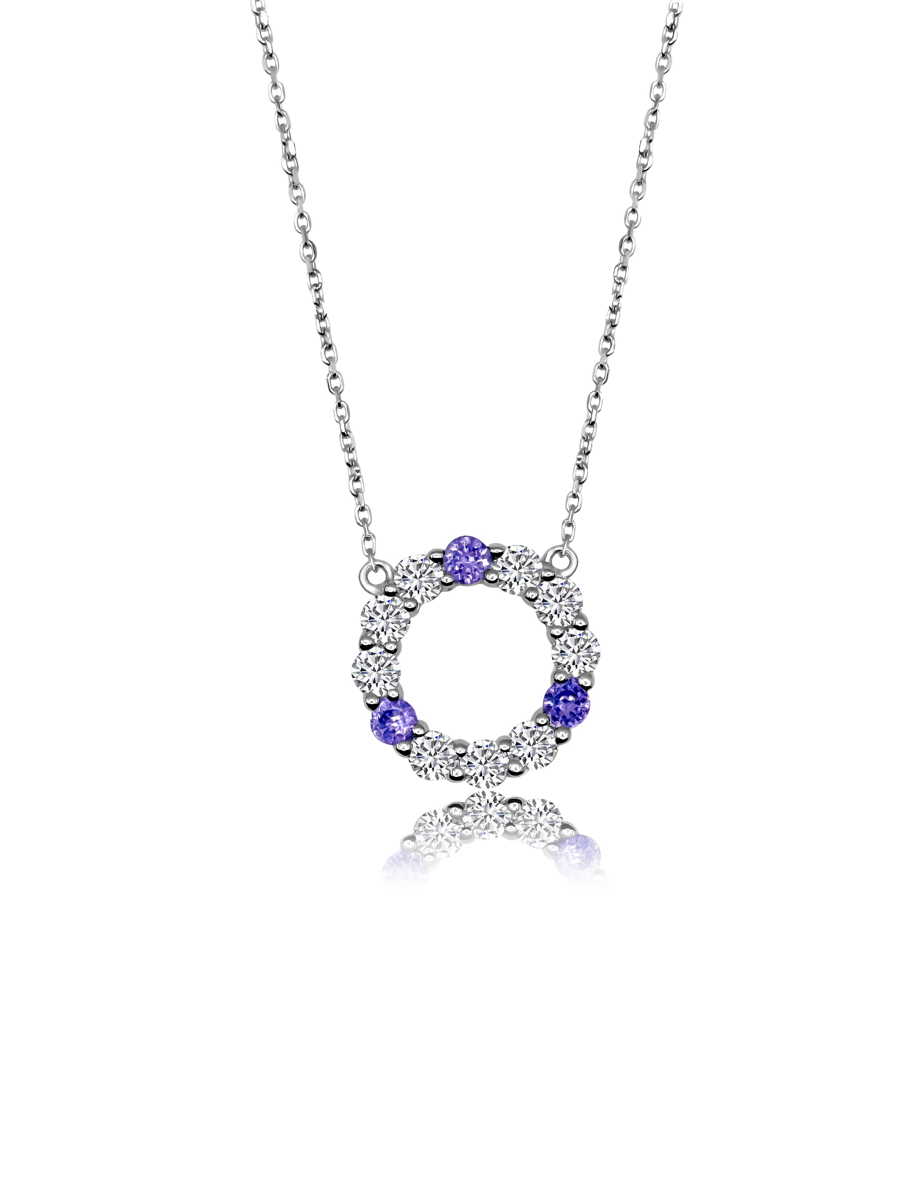 Trilogy of Loyalty Tanzanite Necklace | My Cavell