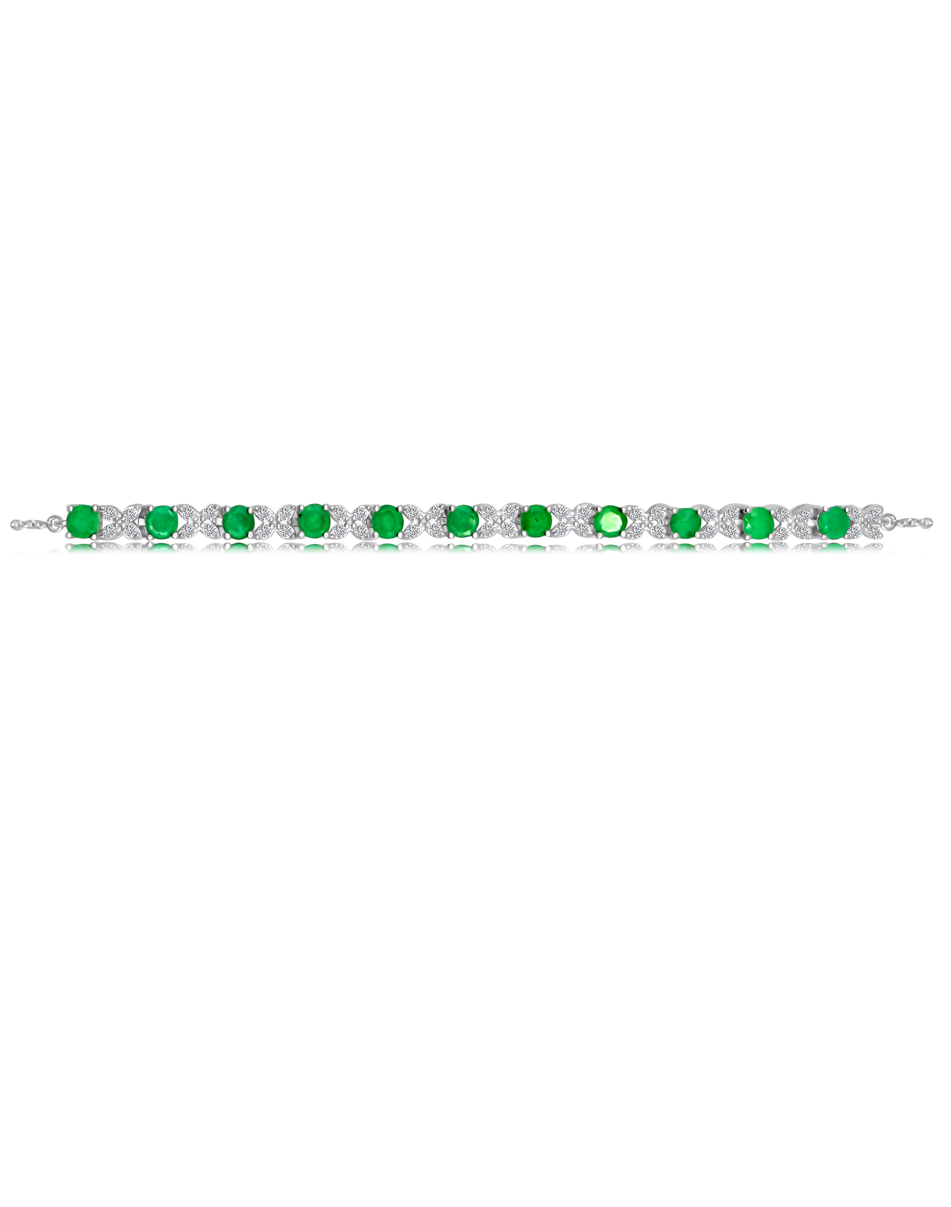 Trilogy of Loyalty Emerald Bracelet | My Cavell