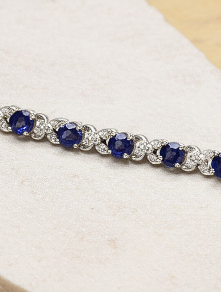 Trilogy of Loyalty Sapphire Bracelet | My Cavell