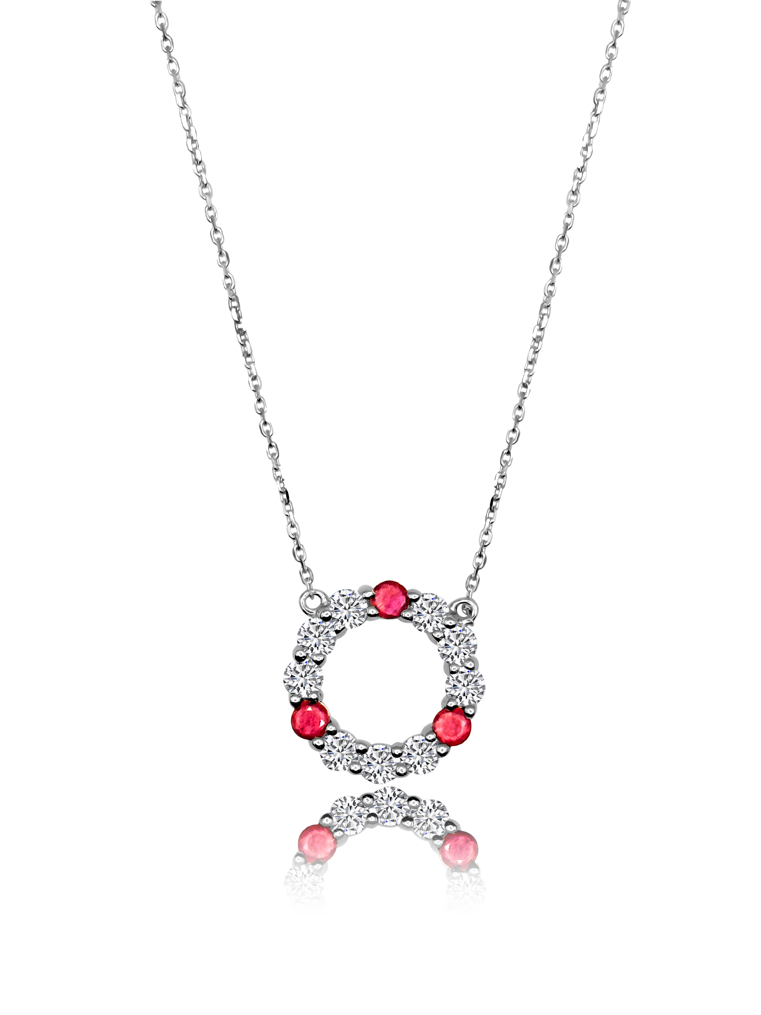 Trilogy of Loyalty Ruby Necklace | My Cavell