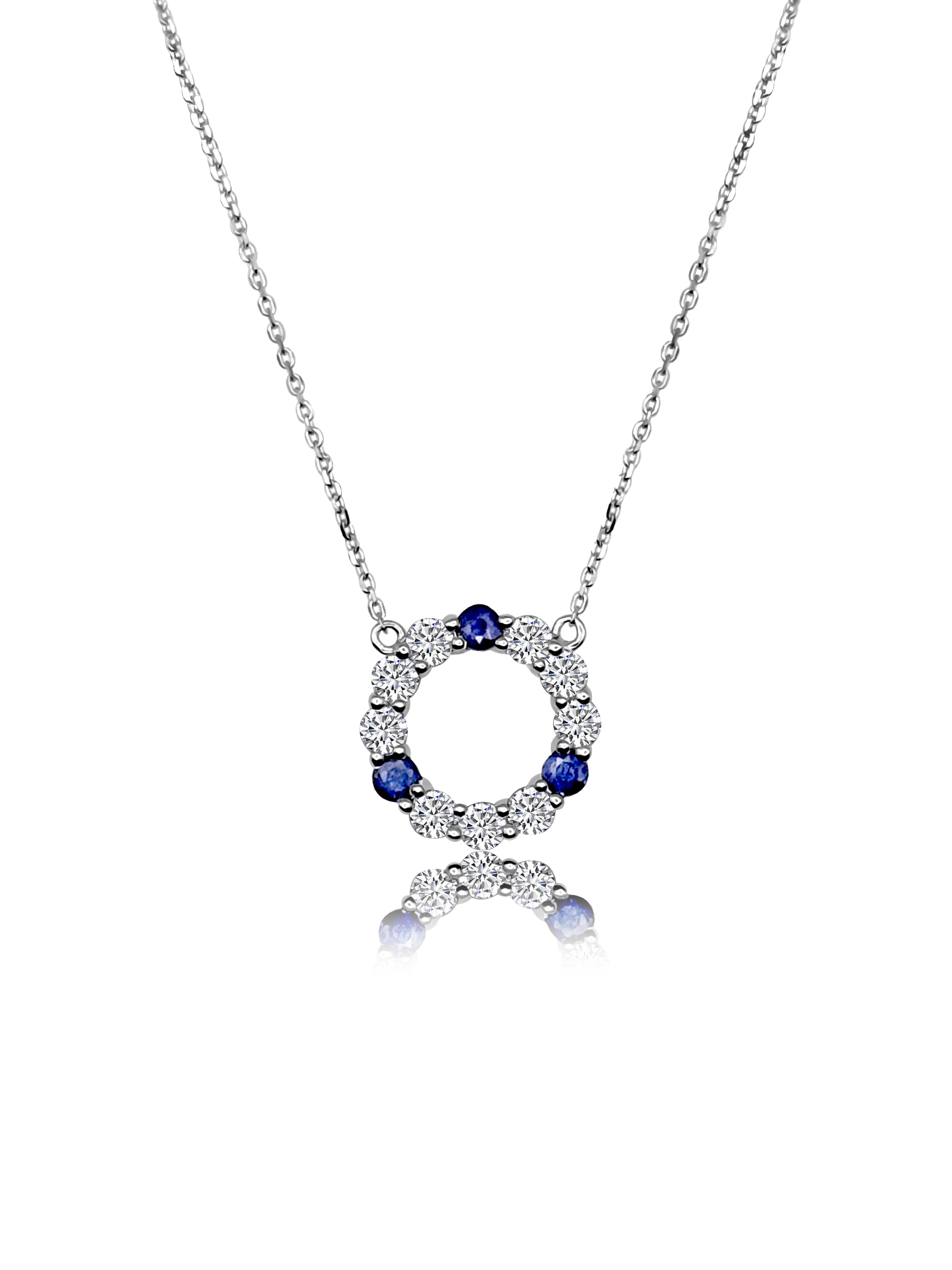 Trilogy of Loyalty Sapphire Necklace | My Cavell