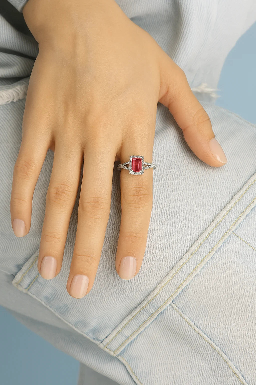 My Cavell Ruby Ring | Classic Allure Collection